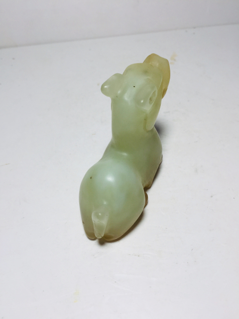 古玩玉器玉獸拍賣,當(dāng)前價(jià)格288元
