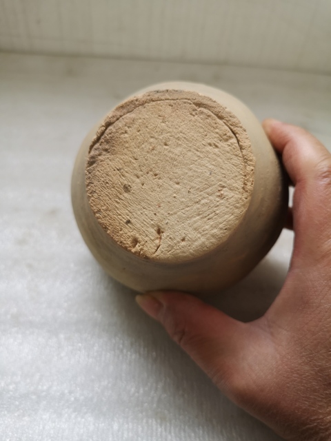 古玩陶瓷灰陶蓋罐拍賣,當前價格550元