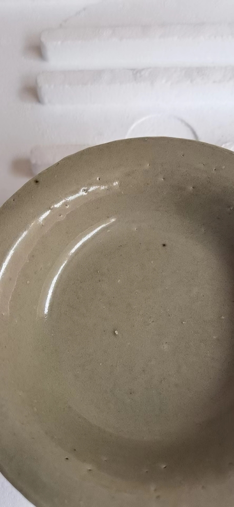 古玩陶瓷青釉高足盤拍賣，當(dāng)前價格1200元