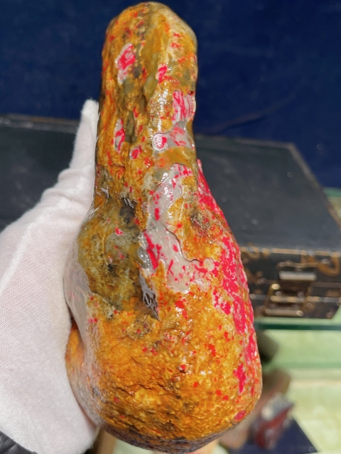 域鉴古玩】昌化鸡血石原石鉴定结果_昌化鸡血石原石真假鉴别