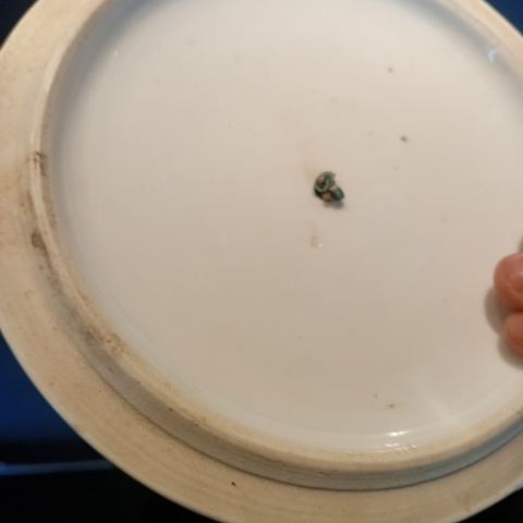 古玩陶瓷民國青花粉彩描金花卉團鶴紋疊盒拍賣,當前價格3999元