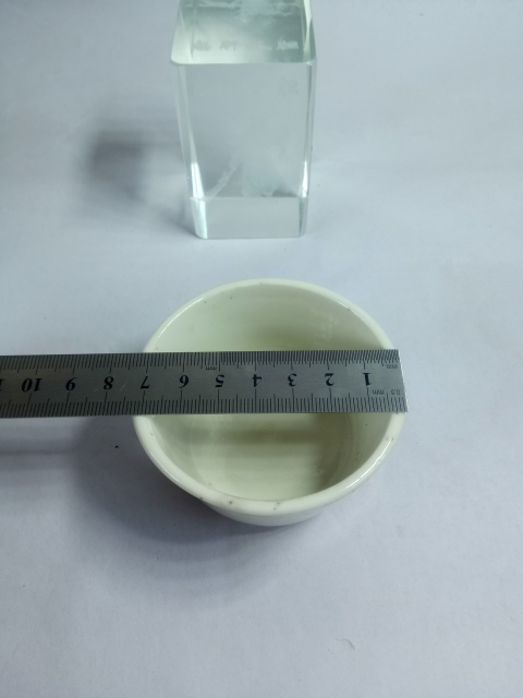 古玩陶瓷清早期?單色白釉杯?拍賣,當前價格388元