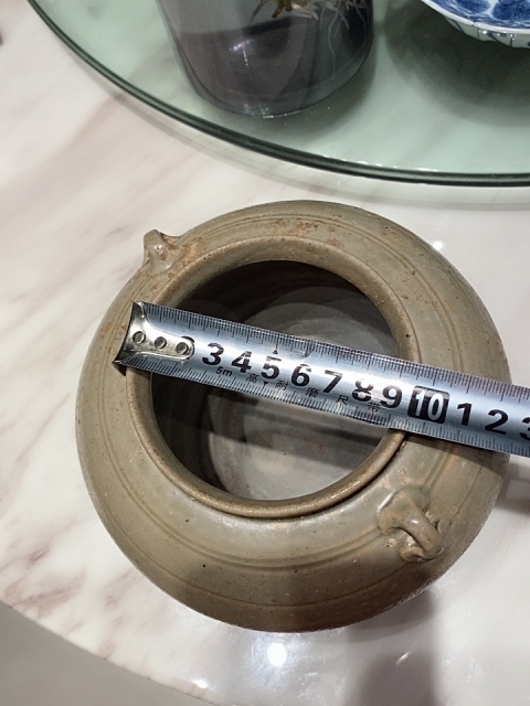 古玩陶瓷青釉雙系罐拍賣，當前價格15000元