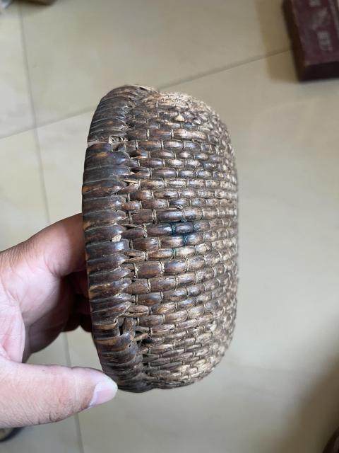古玩雜項編織簸箕拍賣，當前價格500元