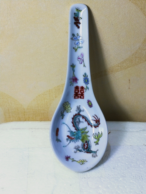 古玩陶瓷粉彩花鳥龍紋勺和蓋罐拍賣,當前價格368元
