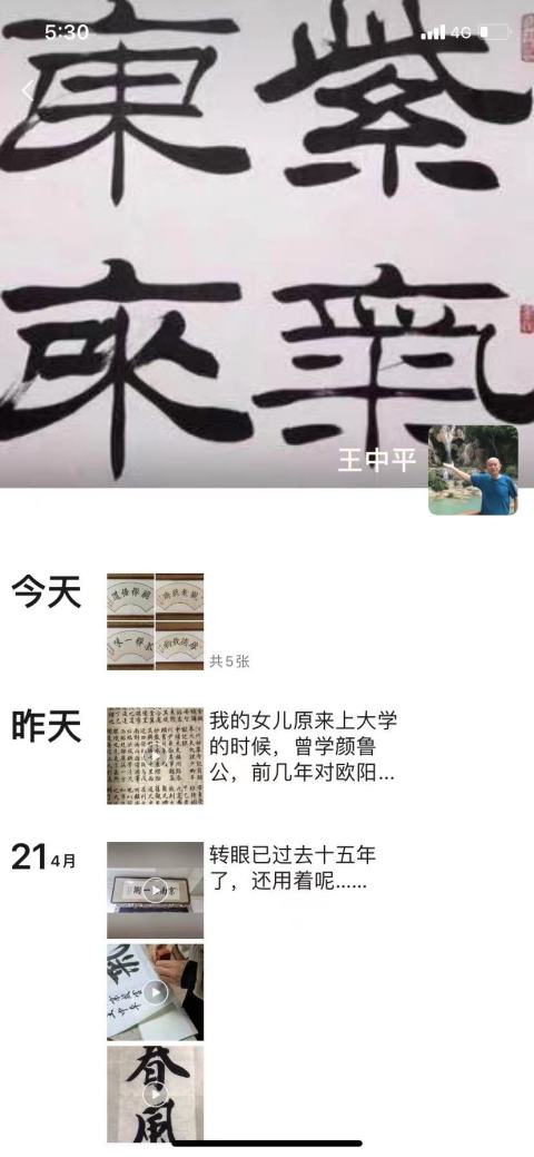 古玩字畫故宮博物院書法家劉炳森入室弟子王中平書法聽禪悟道拍賣，當前價格2000元