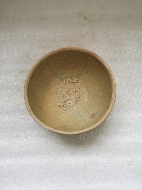 古玩陶瓷越窯系青瓷碗拍賣,當前價格398元