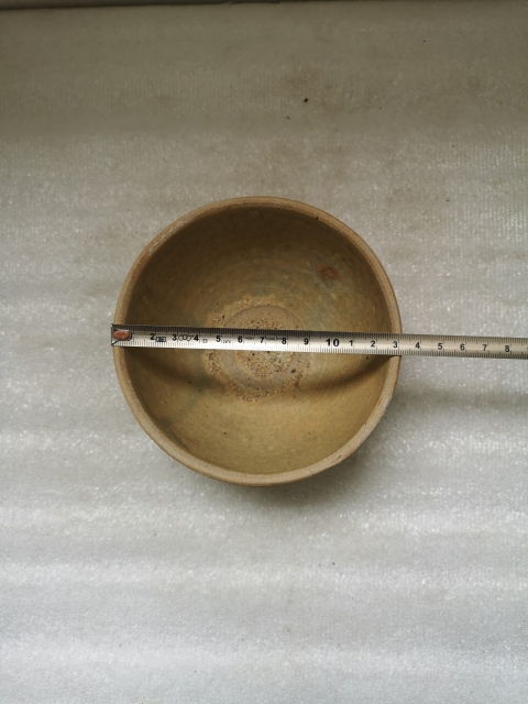 古玩陶瓷越窯系青瓷碗拍賣,當前價格398元