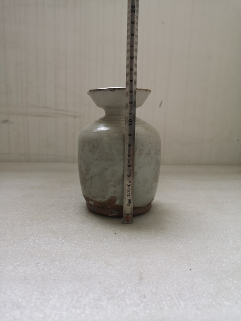 古玩陶瓷磁州窯白釉酒壺拍賣,當前價格450元