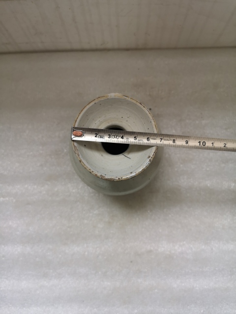 古玩陶瓷磁州窯白釉酒壺拍賣,當前價格450元