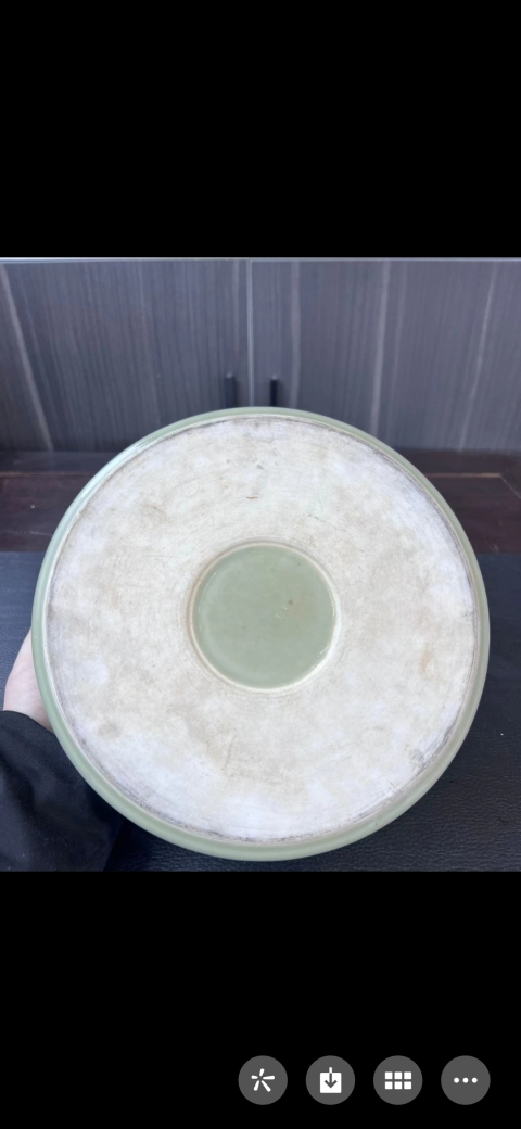 古玩陶瓷冬青釉刻花洗拍賣,當(dāng)前價(jià)格6800元