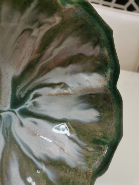 古玩陶瓷窯變釉三足香爐拍賣，當前價格1680元