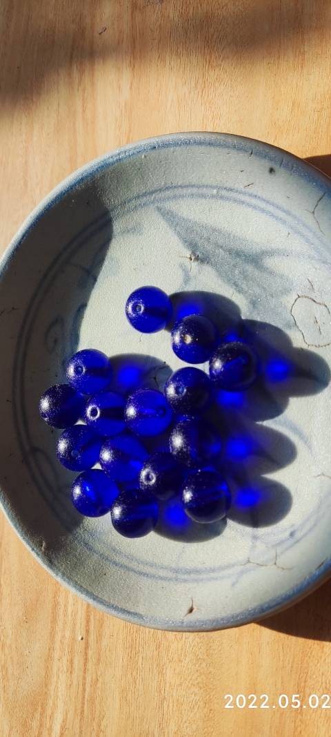 古玩雜項清琉璃珠[甩賣]拍賣，當前價格999元