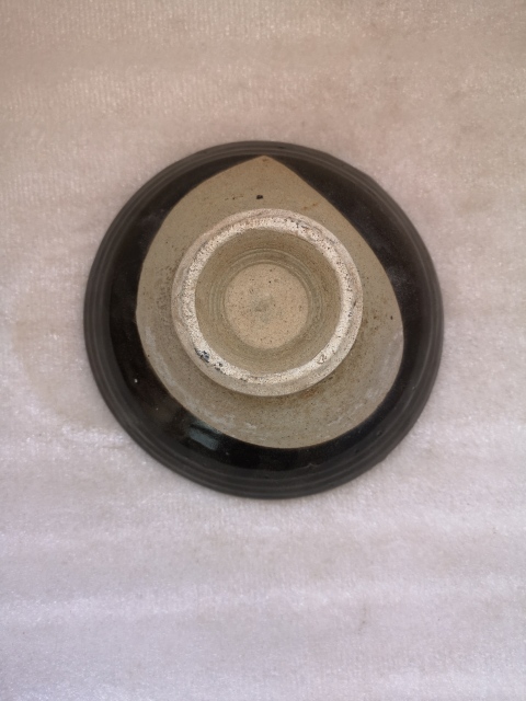 古玩陶瓷磁州窯黑釉斗笠碗拍賣(mài),當(dāng)前價(jià)格850元