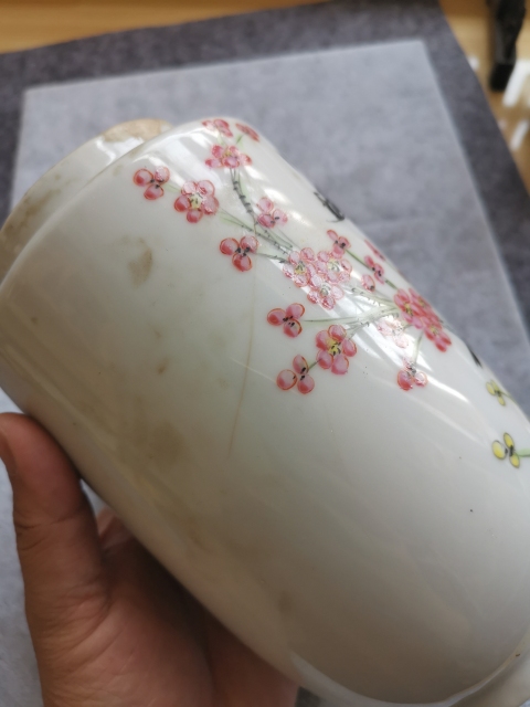 古玩陶瓷花鳥紋蓋罐拍賣,當前價格1600元
