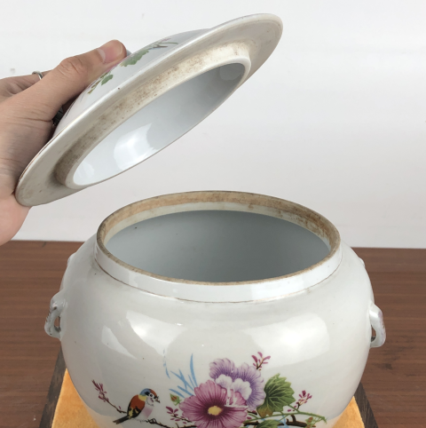 古玩陶瓷精美四系大粥罐360拍賣,當前價格360元