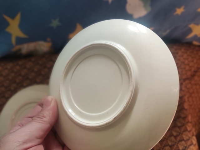 古玩陶瓷花鳥紋盤拍賣,當前價格188元