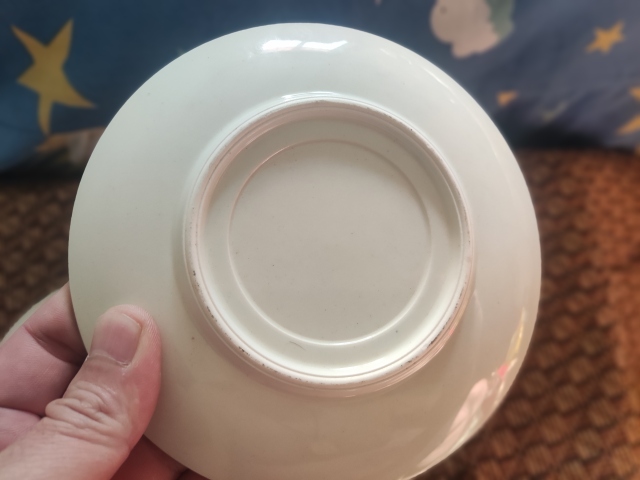 古玩陶瓷花鳥紋盤拍賣,當前價格188元