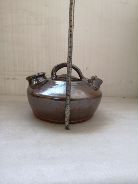 古玩陶瓷磁州窯紫金釉虎子拍賣,當前價格1200元