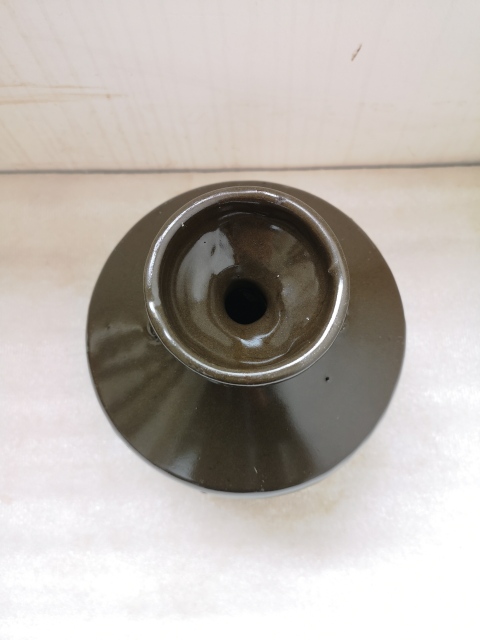 古玩陶瓷磁州窯茶葉末釉雙系瓶拍賣，當(dāng)前價格680元