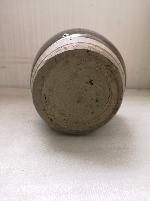 古玩陶瓷磁州窯茶葉末釉雙系瓶拍賣，當(dāng)前價格680元