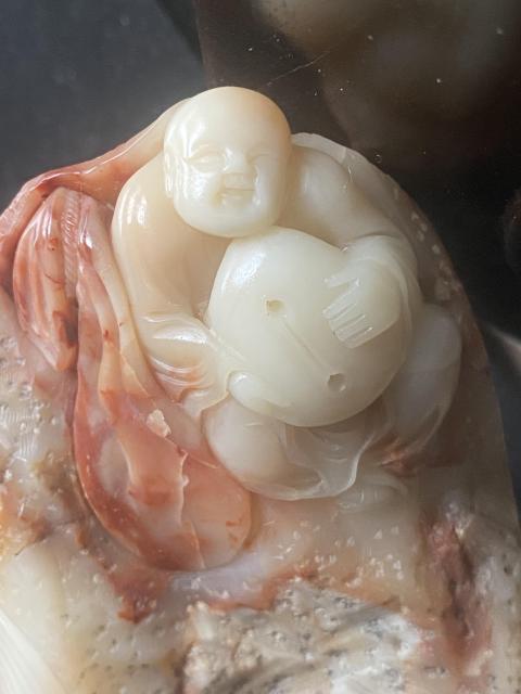 壽山石擺件拍賣，當前價格980元