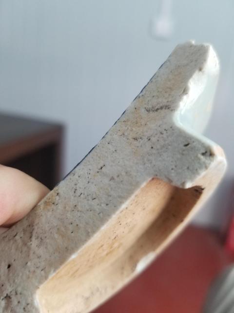 古玩陶瓷元青花標(biāo)準(zhǔn)器標(biāo)本拍賣，當(dāng)前價格4600元