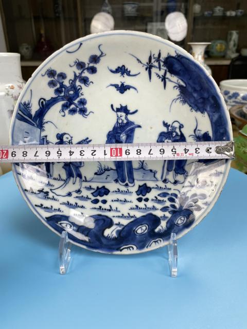 古玩陶瓷清雍正 精品福祿壽三星紋盤拍賣,當前價格2388元