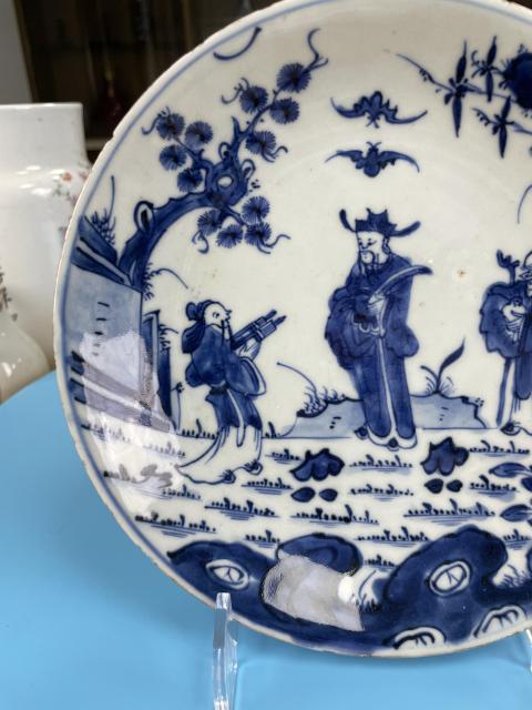 古玩陶瓷清雍正 精品福祿壽三星紋盤拍賣,當前價格2388元