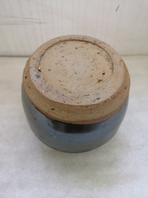 古玩陶瓷磁州窯紫金釉雙系瓶拍賣,當前價格680元