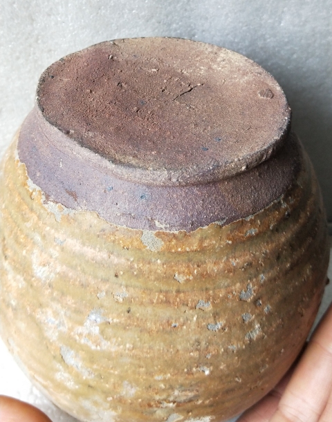 古玩陶瓷隋唐 黃釉罐拍賣,當前價格198元