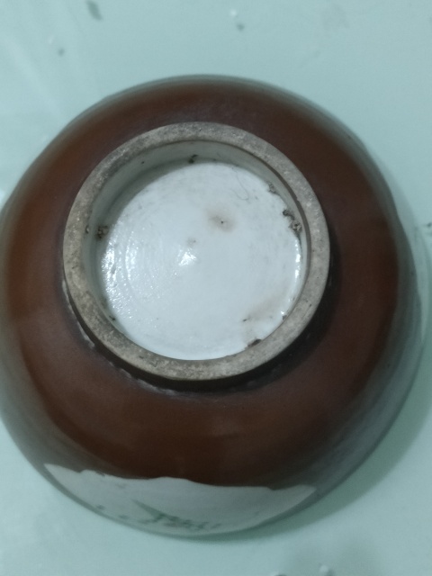 古玩陶瓷花卉紋碗拍賣,當前價格99元