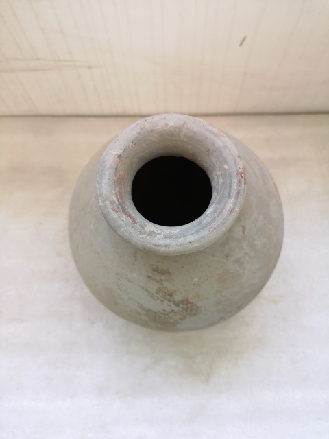古玩陶瓷灰陶唇口罐拍賣,當前價格580元