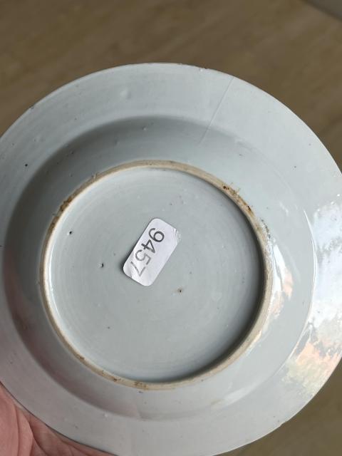 古玩陶瓷花卉紋彩繪盤拍賣,當前價格1500元