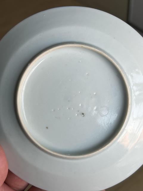 古玩陶瓷樓臺亭閣山水紋青花盤一對拍賣,當(dāng)前價格1200元