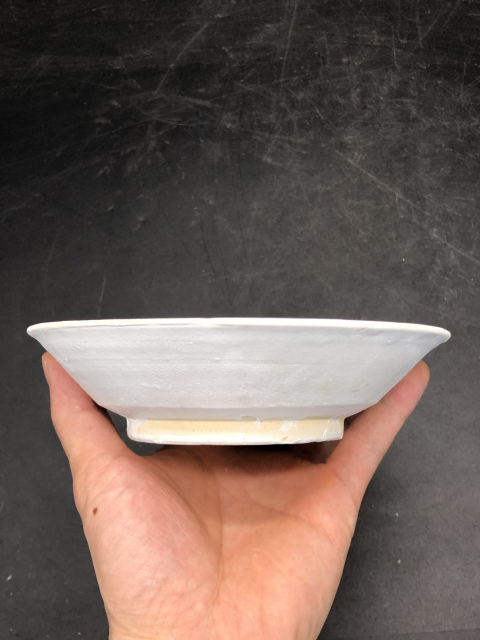古玩陶瓷宋 （到五代）白釉葵口洗拍賣，當前價格2999元
