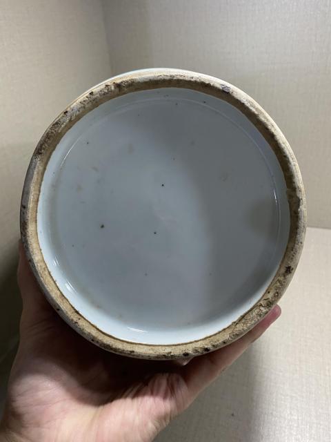 古玩陶瓷山水紋撇口瓶拍賣，當前價格8888元
