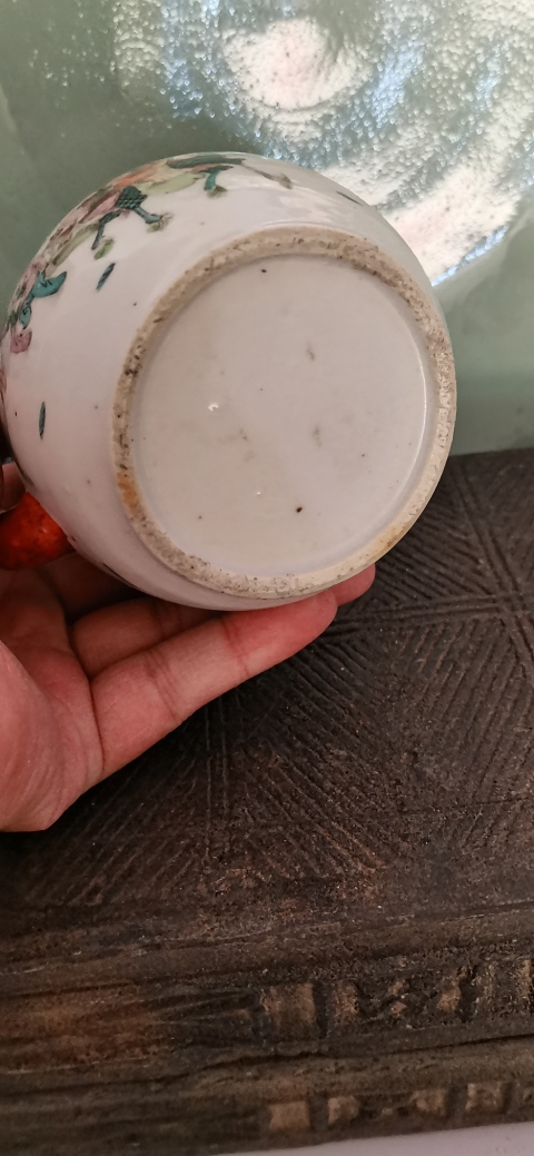 古玩陶瓷民國粉彩人物紋提梁壺拍賣,當前價格1680元