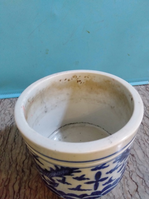古玩陶瓷龍紋圈足筒式香爐拍賣,當前價格2398元