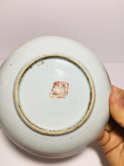 古玩陶瓷粉彩四季花卉紋盤拍賣,當前價格0元