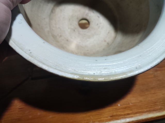 古玩陶瓷淺絳彩花鳥紋花盆拍賣,當前價格1688元