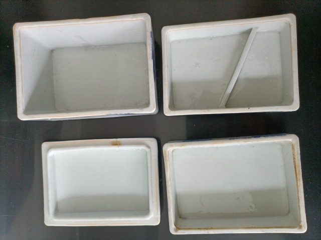 古玩陶瓷放漏 青花釉里紅花卉節盒已保真拍賣,當前價格2888元