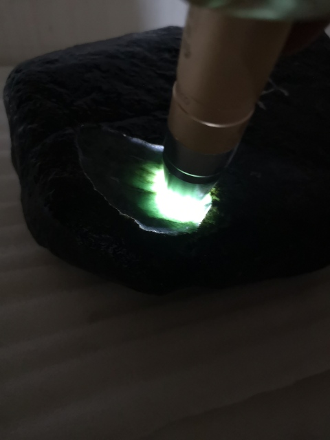 古玩玉器翡翠原石拍賣，當前價格4500元