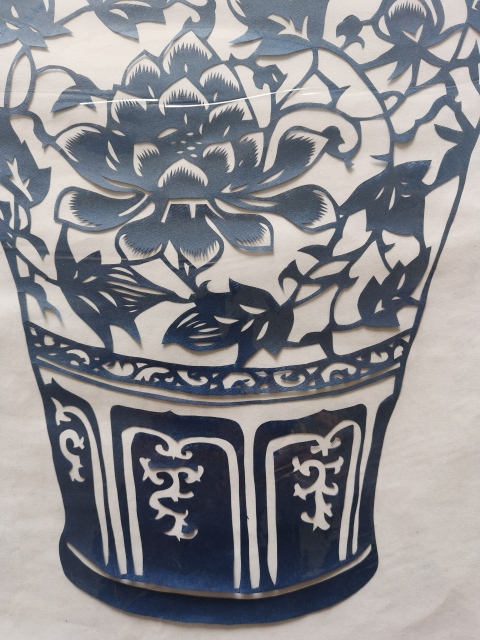 古玩字畫(huà)黑龍江工藝美術(shù)大師非物質(zhì)文化第三代傳人付洪雁紙?jiān)槿缫馀馁u,當(dāng)前價(jià)格699元