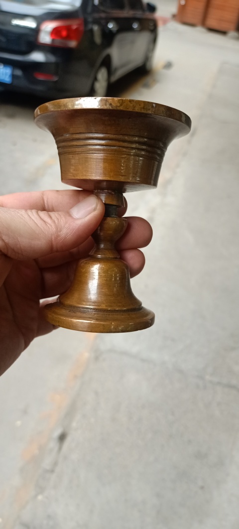 古玩銅器一對油燈拍賣,當前價格1999元