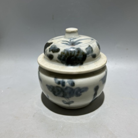 古玩陶瓷明：青花罐拍賣，當前價格4280元