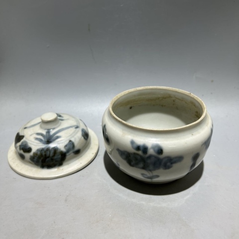 古玩陶瓷明：青花罐拍賣，當前價格4280元