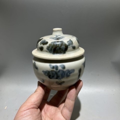 古玩陶瓷明：青花罐拍賣，當前價格4280元