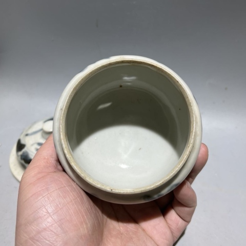 古玩陶瓷明：青花罐拍賣，當前價格4280元