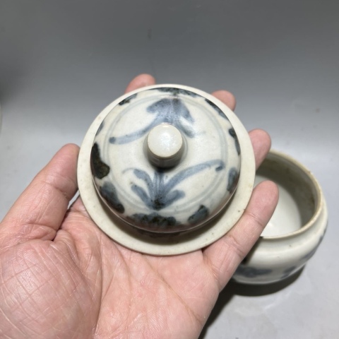 古玩陶瓷明：青花罐拍賣，當前價格4280元